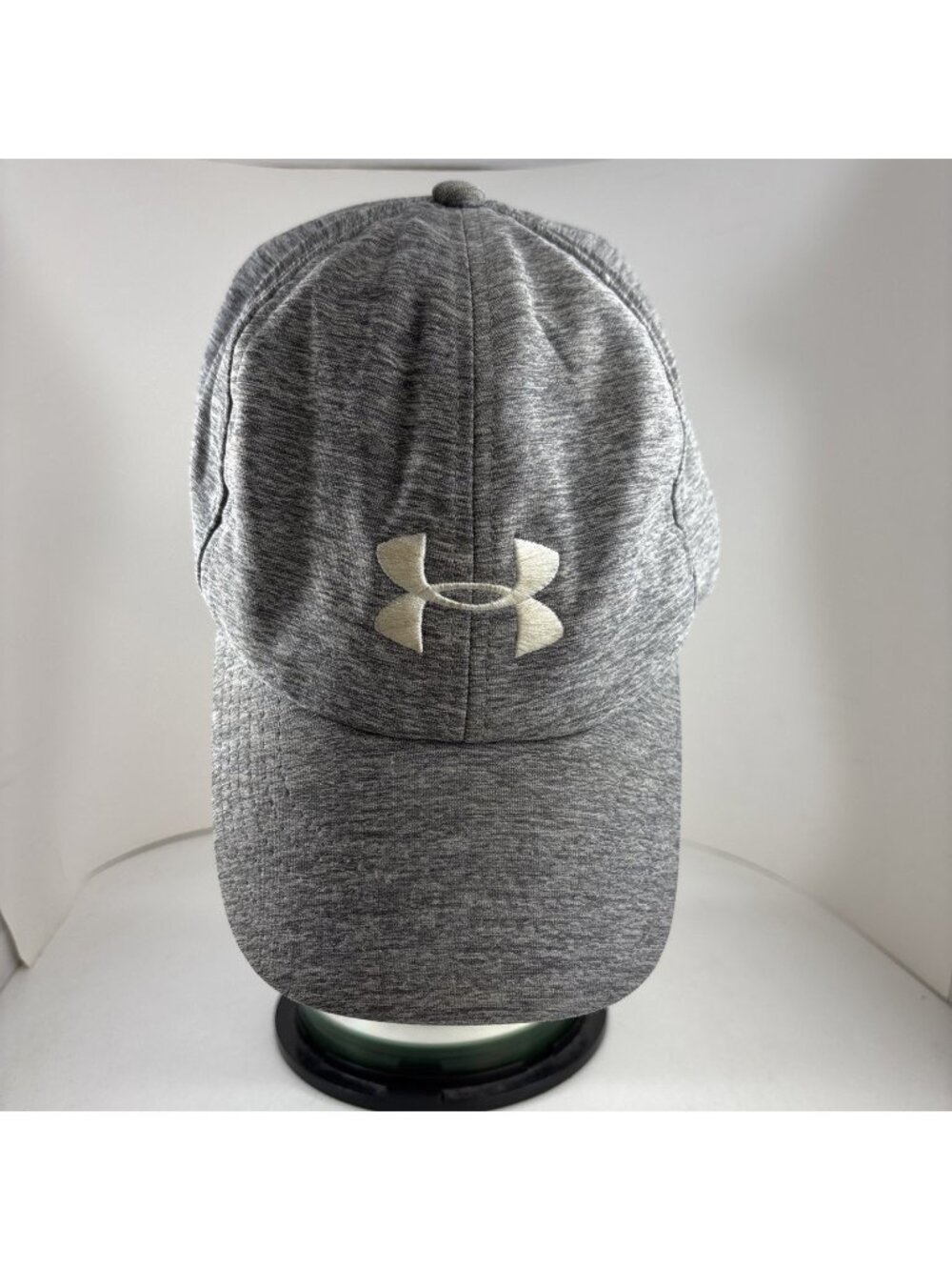 Under Armour UA Womens Adjustable Hat Cap Gray Grey Black Outdoor Sports Golf